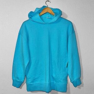 New Knit Pullover Hoodie, ABOUND, Small, River Blue